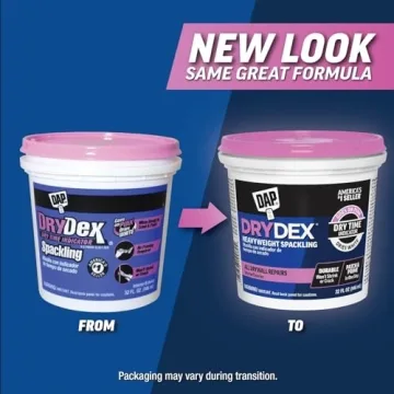 Dap DryDex Spackling 1 qt for Home Repairs Made Easy