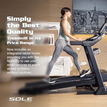 Sole Treadmill F63 for Home Use with Incline and Bluetooth