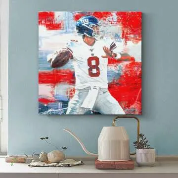 Daniel Jones Rugby Star 16x16 Wall Art Poster