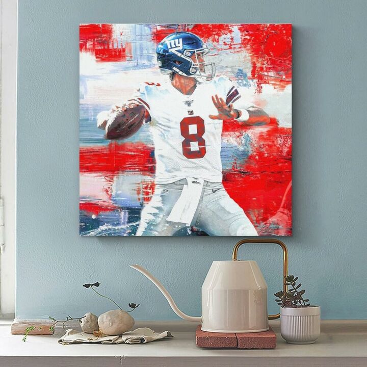 Daniel Jones Rugby Star 16x16 Wall Art Poster