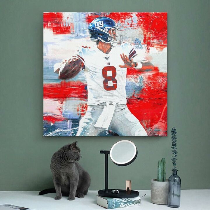 Daniel Jones Rugby Star 16x16 Wall Art Poster