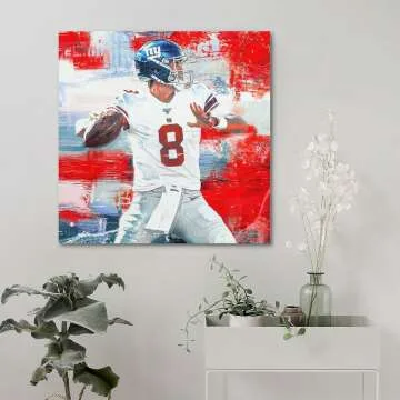 Daniel Jones Rugby Star 16x16 Wall Art Poster