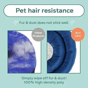 ARRR Comfy UFO Pet Recovery Collar for Cats and Dogs