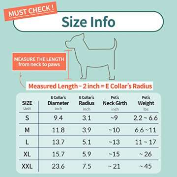 ARRR Comfy UFO Pet Recovery Collar, Water-Resistant Soft Adjustable Protective Dog Neck Donut E-Collar for Small and Medium Dogs and Cats After Surgery Safe Alternative Cone (Grey, S)