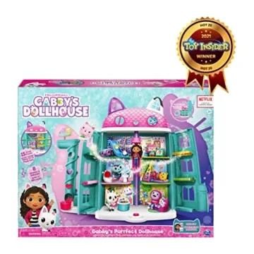 Gabby's Dollhouse 15-Piece Set with Interactive Sounds