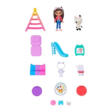 Gabby's Dollhouse 15-Piece Set with Interactive Sounds