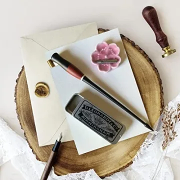 Stylish Ink Wells for Dip Pen and Calligraphy Nib Organizer Set