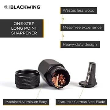 Shop Blackwing One-Step Long Point Sharpener for Great Tips