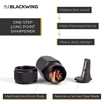 Shop Blackwing One-Step Long Point Sharpener for Great Tips