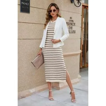 OUGES 2025 Fall Maternity Dress for Baby Showers