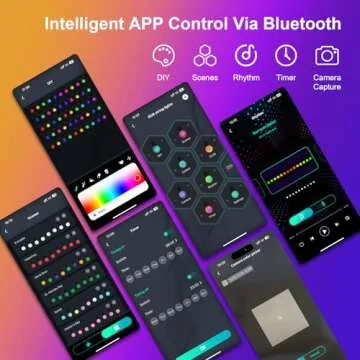 Smart 16.4Ft RGB Globe String Lights with App Control