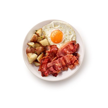 Lekue Microwave Bacon Maker/Cooker with Lid, Red, 11.02" L x 9.8" W x 2.3" H