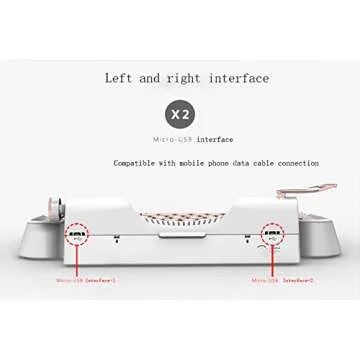 ZYQM Retro Typewriter Mechanical Keyboard for Effortless Typing