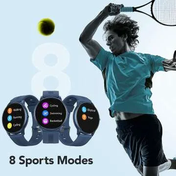 AGPTEK IP68 Smart Watch for Fitness Tracking