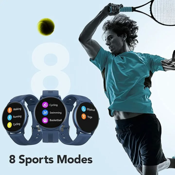 AGPTEK IP68 Smart Watch for Fitness Tracking