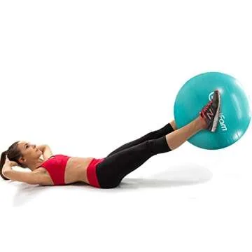 UNI FAM Extra Thick Stability Ball Chair for Fitness