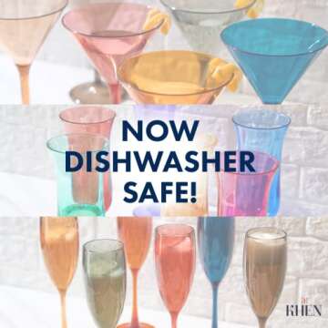 Acrylic Colored Wine Glasses | 2 Set | Shatterproof Tritan Drinkware, Unbreakable - European Design BPA-free plastic, Reusable, All Purpose Glassware, Floats on Water, Hand Wash 15oz (Smoke Grey)