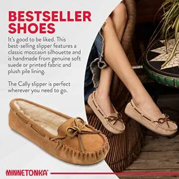 Minnetonka Women's Cally Slipper,Cinnamon,8 M US