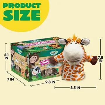 JOYIN 6Pcs Animal Hand Puppet Set for Kids' Fun