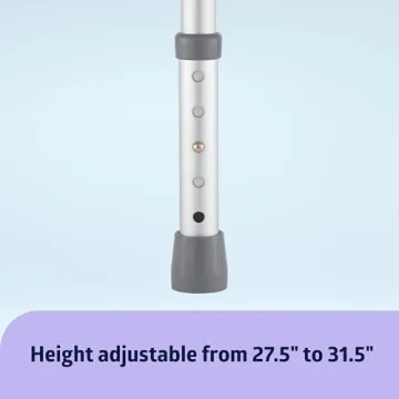 Medline Toilet Safety Rail for Seniors Height Adjustable