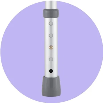 Medline Toilet Safety Rail for Seniors Height Adjustable