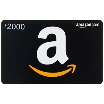 Amazon $2000 Gift Card in a Reveal Box – Perfect Gift
