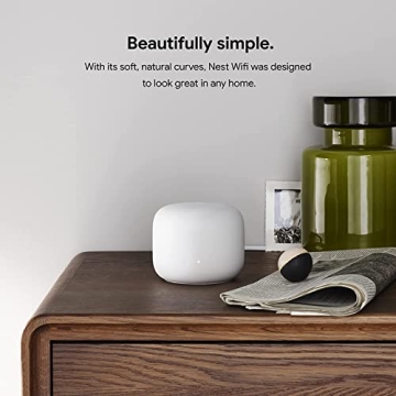 Nest WiFi Router with Smart Speakers - 2 Points Included