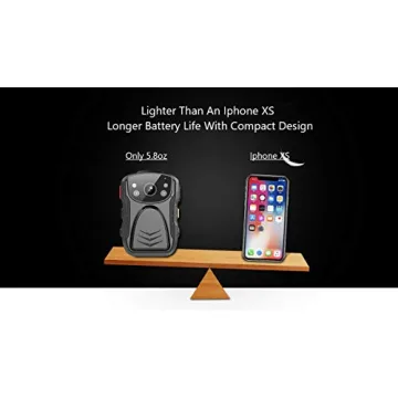 PatrolMaster 1296P Body Camera: Night Vision, Waterproof