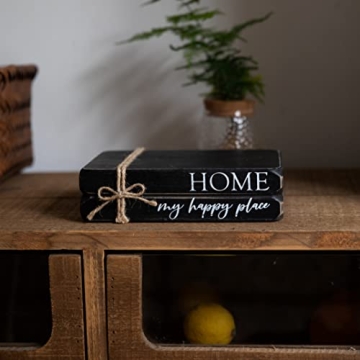 GENMOUS Decorative Books Set for Chic Home Decor