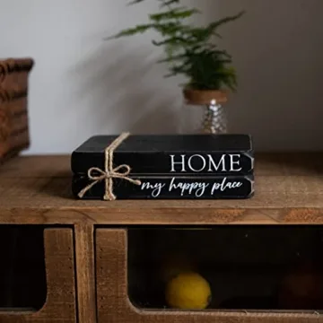 GENMOUS Decorative Books Set for Chic Home Decor