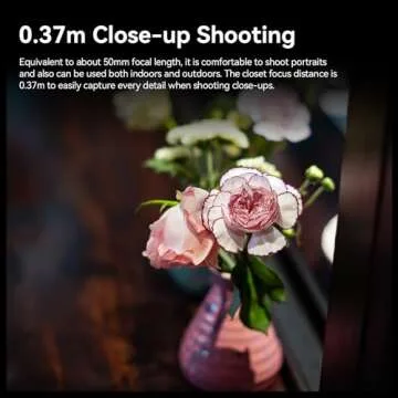 Brightin Star 35mm F0.95 APS-C Large Aperture Manual Focus Mirrorless Camera Lens,Compatible with Sony ZV-E10, A7IV, A6400, A7II, A7SIII, A7III, A7C, A6600, A6100, A7RIV, A6000, A7RIII