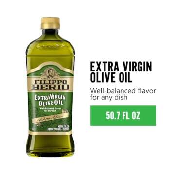 Filippo Berio Extra Virgin Olive Oil for Gourmet Cooking