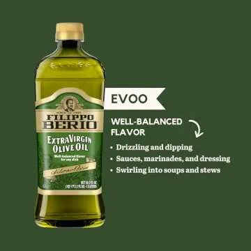 Filippo Berio Extra Virgin Olive Oil for Gourmet Cooking