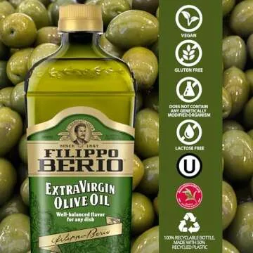 Filippo Berio Extra Virgin Olive Oil for Gourmet Cooking