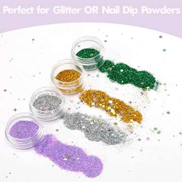 5 Gram Sample Containers with Lids, 100 Count 5ML Sample Jars, Empty Cosmetic Containers with Lids, Small Makeup Travel Containers for Glitter, Lotion, Cream, Beads, with Labels, Mini Spatulas