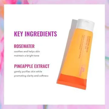 Good Molecules Hydrating Gel Cleanser with Rosewater & Pineapple