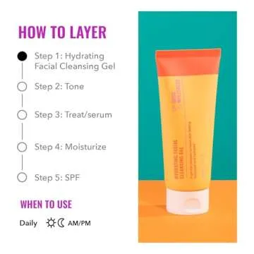 Good Molecules Hydrating Gel Cleanser with Rosewater & Pineapple