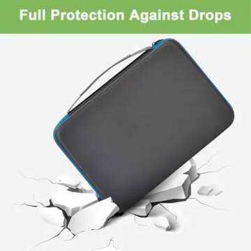 Battery Organizer Storage Holder Case Box with Tester Checker BT-168. Holds 225 Batteries AA AAA C D Cell 9V 3V Lithium (Blue)