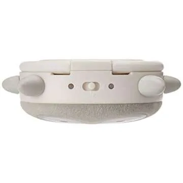 WavHello Portable Baby Sleep Soother - Rechargeable Bluetooth Noise Machine Travel Sound Speaker Great for Cribs, Strollers, Car Seat and More - Ollie The Owl Soundbub, Grey