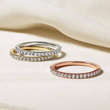EAMTI Stackable Wedding Band – Elegant & Affordable Ring