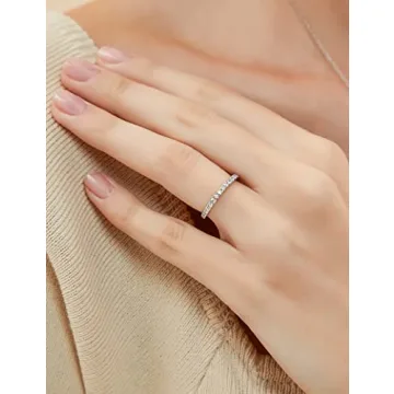 EAMTI Stackable Wedding Band – Elegant & Affordable Ring