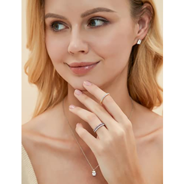 EAMTI Stackable Wedding Band – Elegant & Affordable Ring