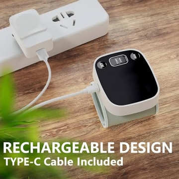 Oklar Rechargeable Wrist Blood Pressure Monitor with Voice