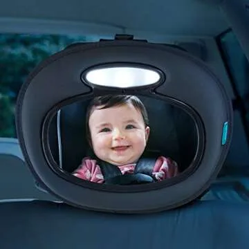 Munchkin® Brica® Night Light Musical Baby in-Sight® Car Mirror