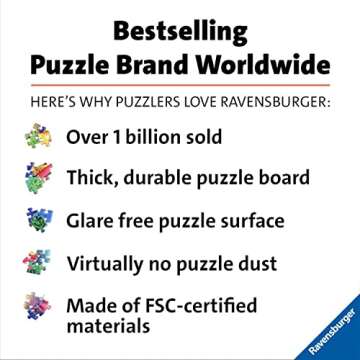 Ravensburger Bizarre Bookshop 1000-Piece Puzzle for Adults