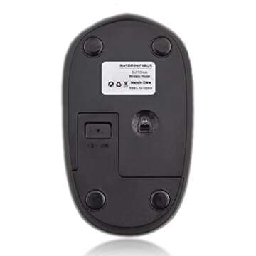 SA@ Luxury 2.4G Wireless Bling Crystal Mouse for All Systems