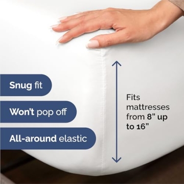 King Size Luxury Bed Sheets - Soft, Breathable & Deep Pockets