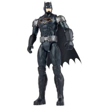 DC Comics, 12-inch Combat Batman Action Figure, Kids Toys for Boys and Girls Ages 3 and Up