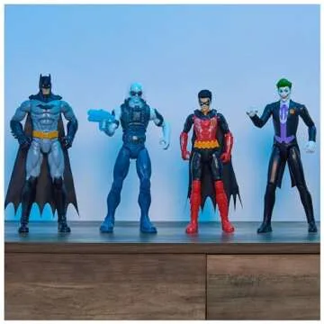 DC Comics, 12-inch Combat Batman Action Figure, Kids Toys for Boys and Girls Ages 3 and Up