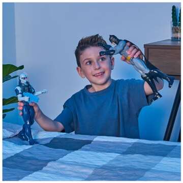 DC Comics, 12-inch Combat Batman Action Figure, Kids Toys for Boys and Girls Ages 3 and Up